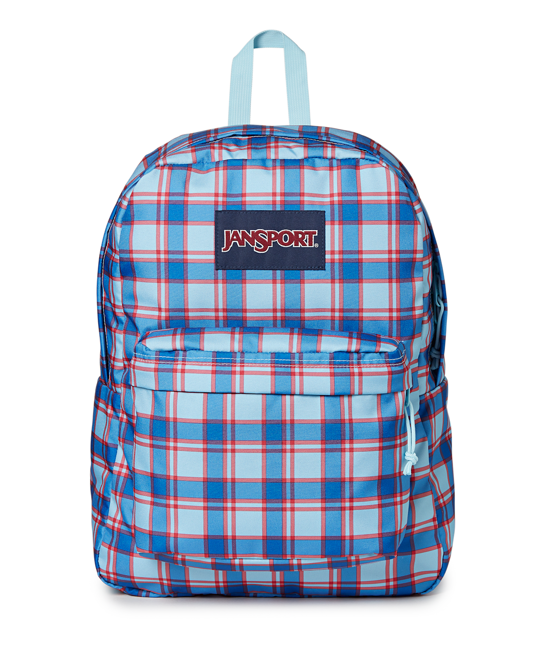 Jansport Superbreak One Plaid Vibes Sky - Front