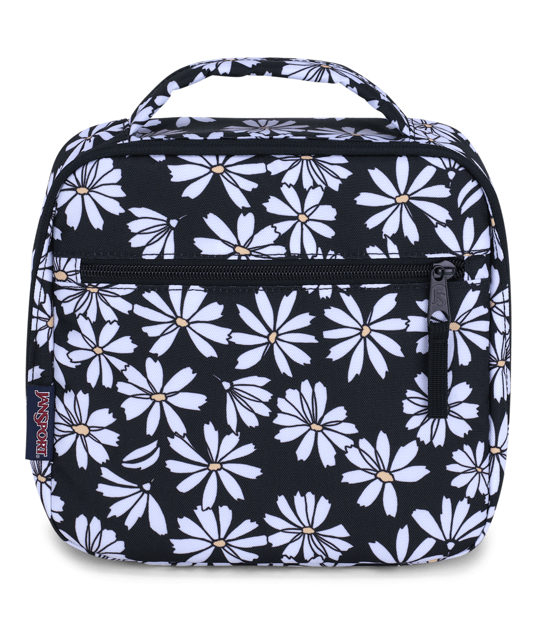 Jansport Lunch Break Punk Pansies Black - Front