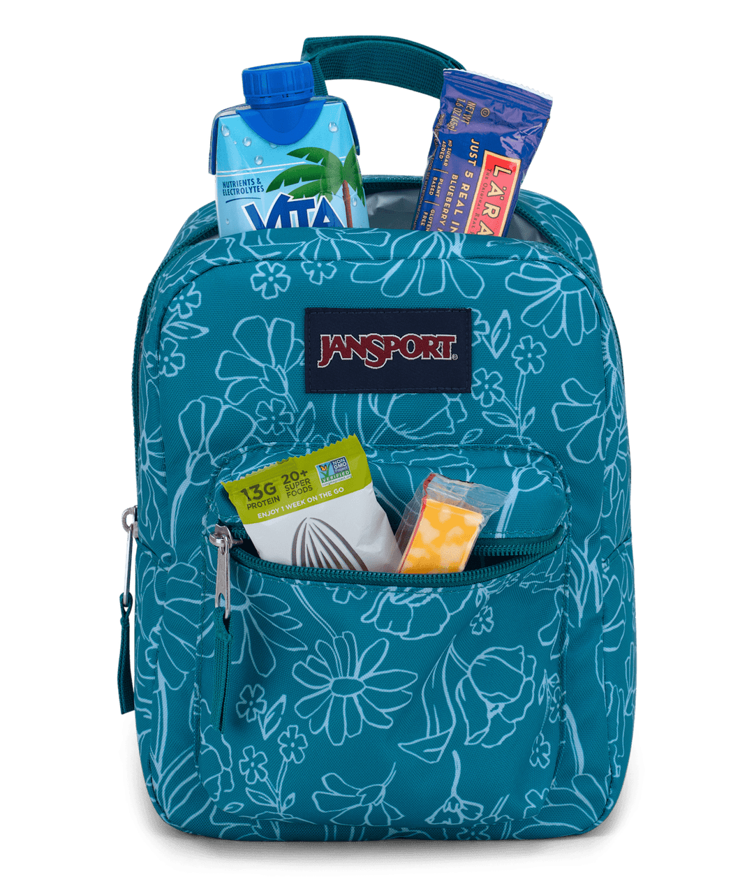 Jansport Big Break Delightful Daisies Green - Det3