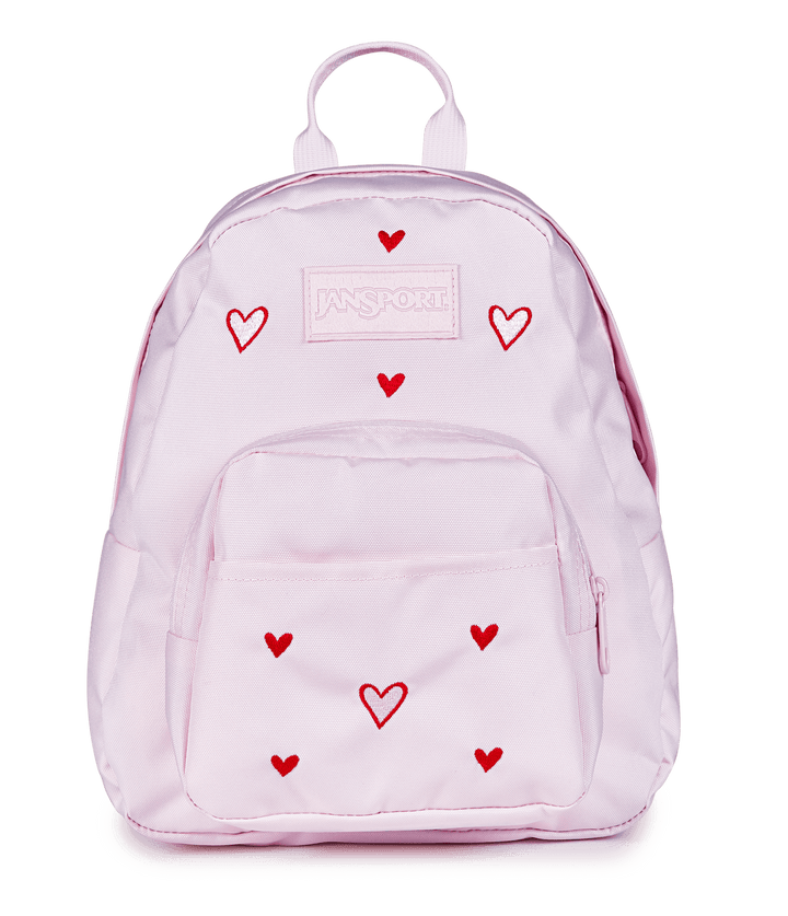 Jansport Half Pint Fx Party Hearts Pink/red - Front