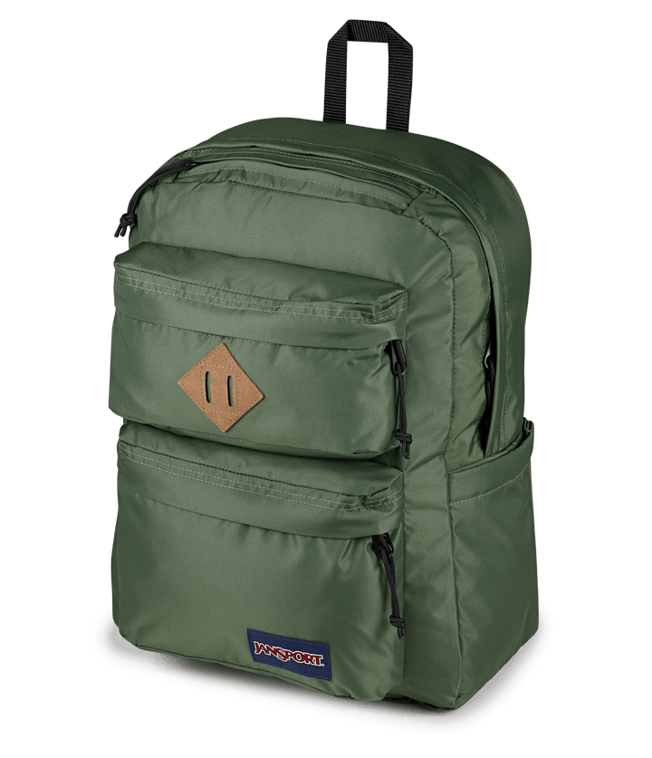 Jansport Double Break Cargo Green - Side