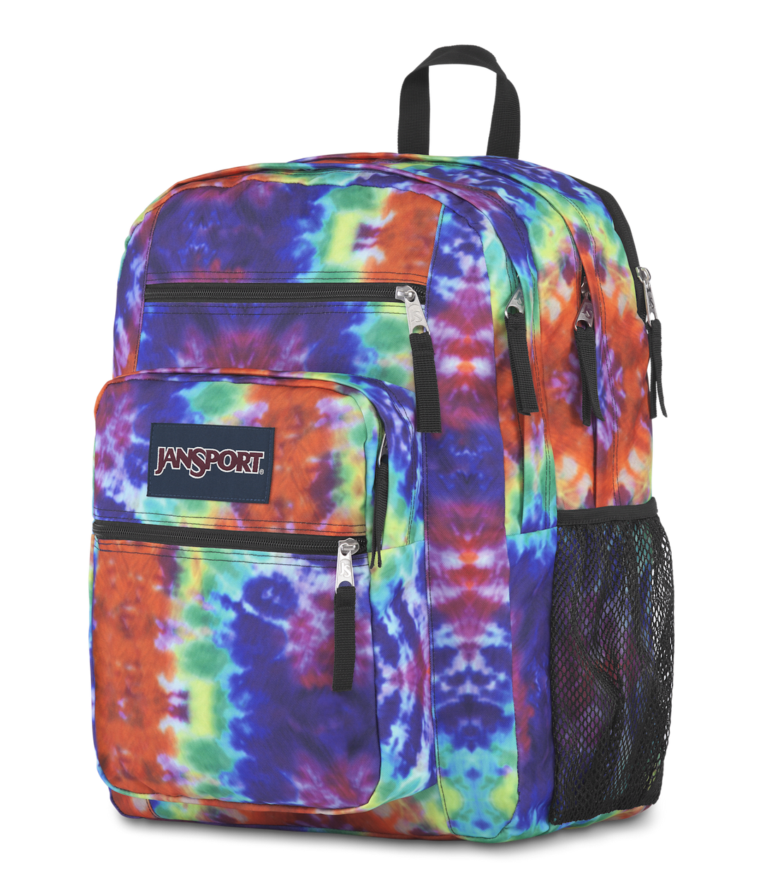 Jansport Big Student Red/multi Hippie Days - Side