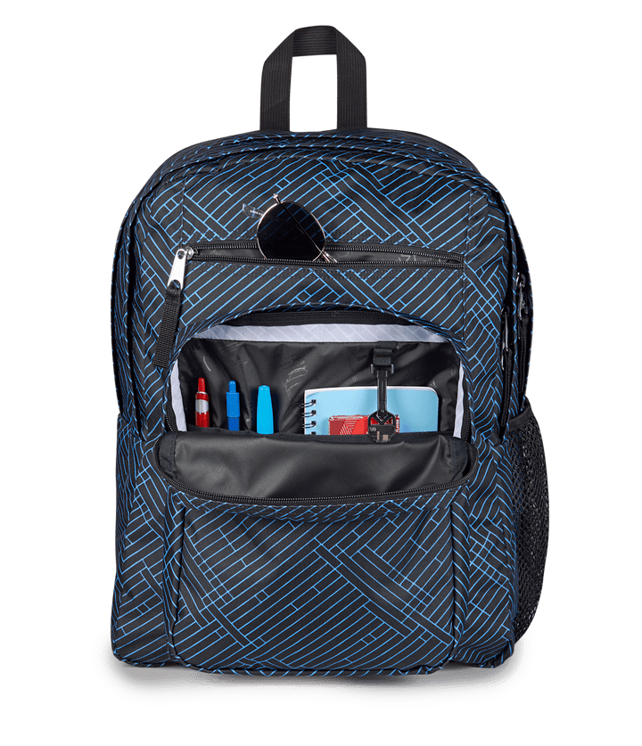 Jansport Big Student Team Stripes Black - Det3