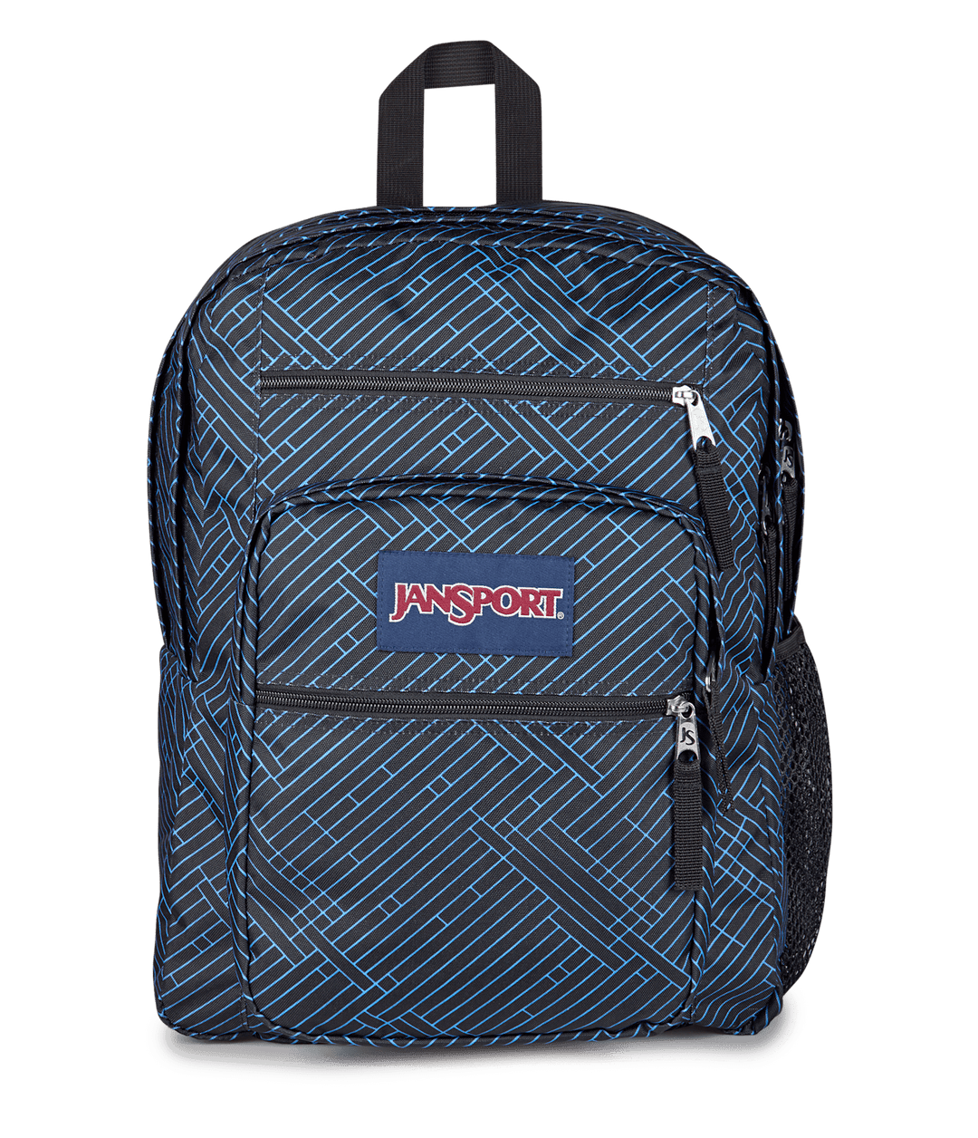 Jansport Big Student Team Stripes Black - Front