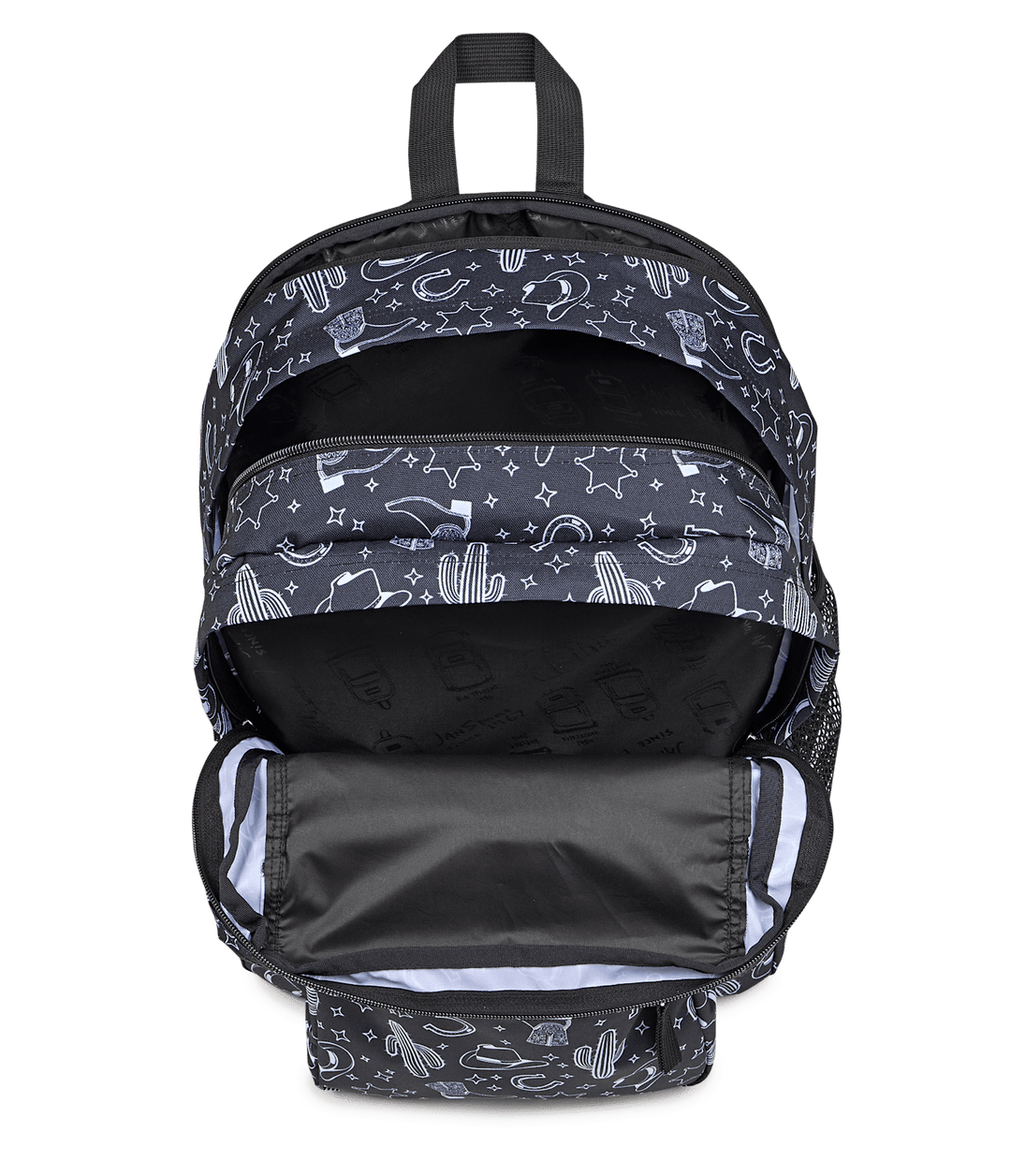 Jansport Big Student Wildes West Escape Black - Interior