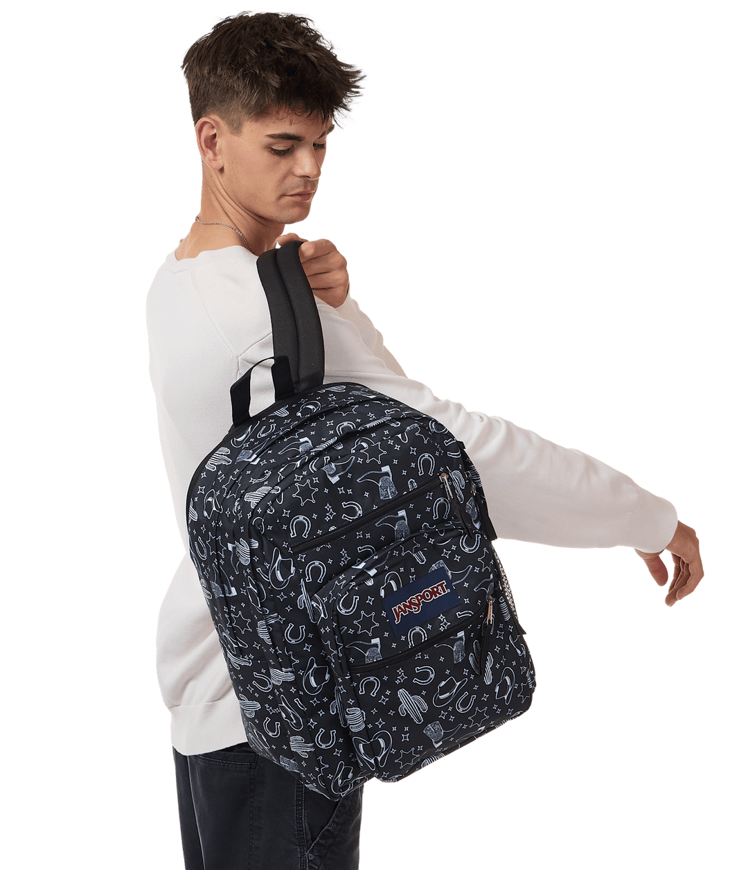 Jansport Big Student Wildes West Escape Black - Model