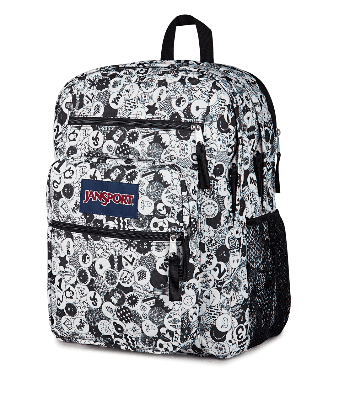 Jansport Big Student Doodle Dots - Side
