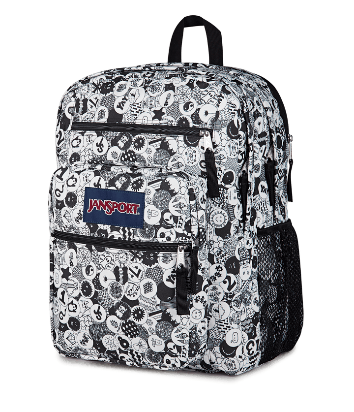 Jansport Big Student Doodle Dots - Side
