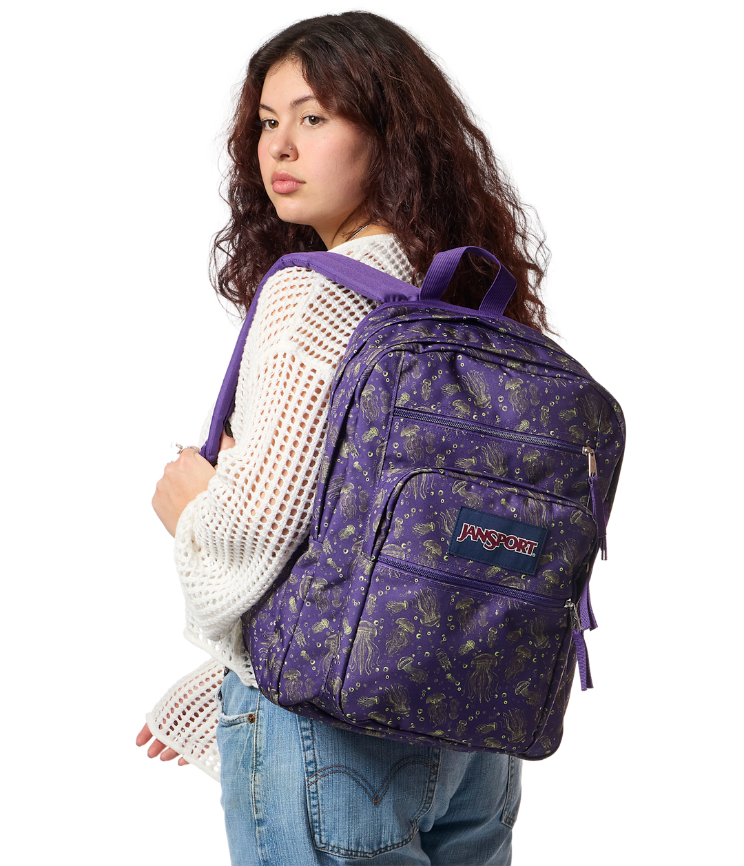 Jansport Big Student Grape/grape/bratty - Model