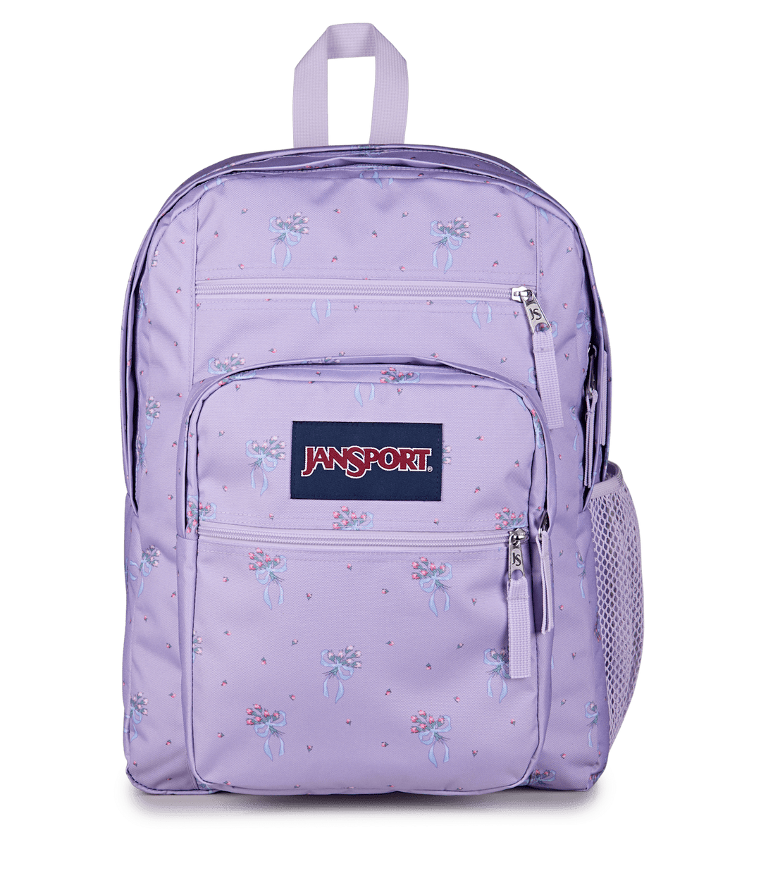 Jansport Big Student Pastel Petals Lilac - Front