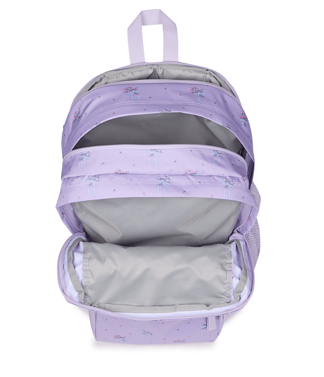 Jansport Big Student Pastel Petals Lilac - Interior