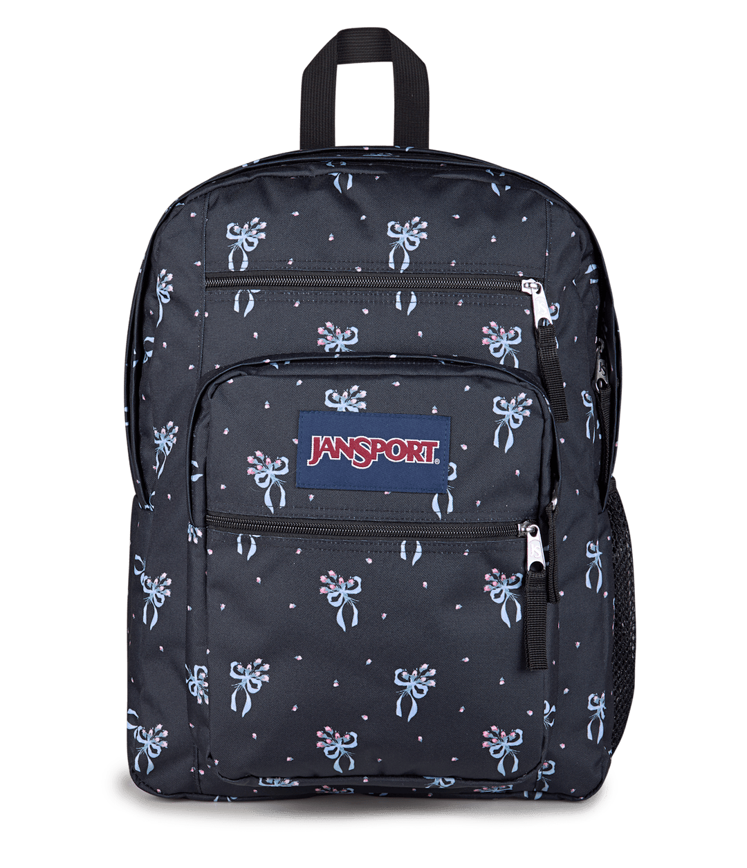 Jansport Big Student Pastel Petals Black - Front