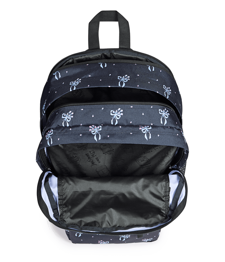 Jansport Big Student Pastel Petals Black - Interior