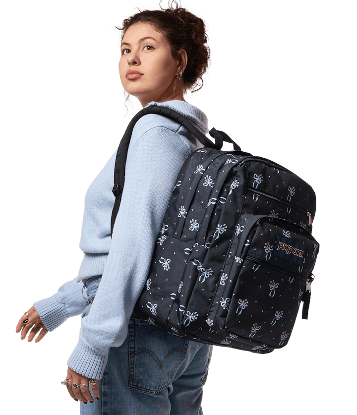 Jansport Big Student Pastel Petals Black - Model