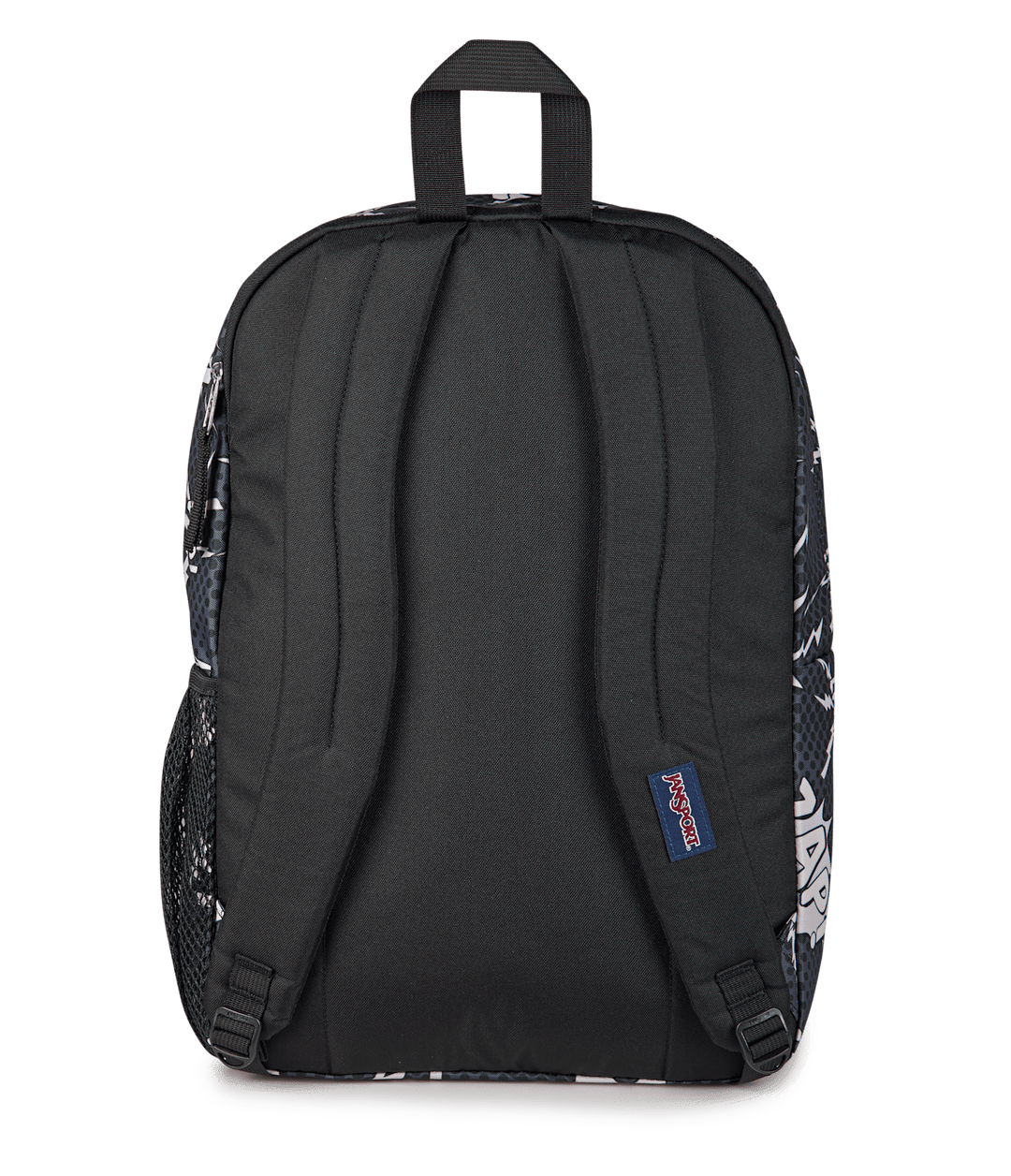 Jansport Big Student Black/grey/charcoal - Back