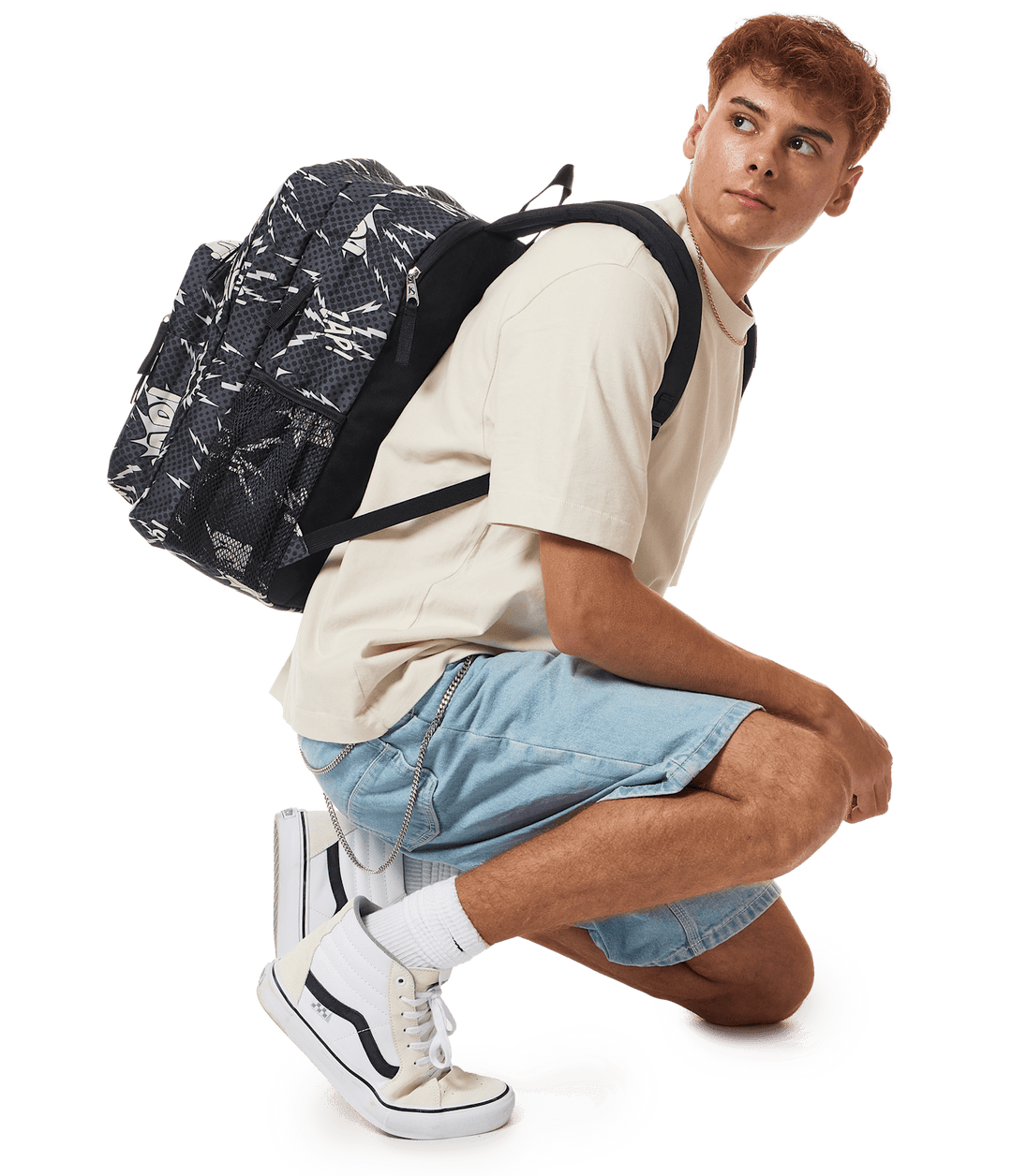 Jansport Big Student Black/grey/charcoal - Model