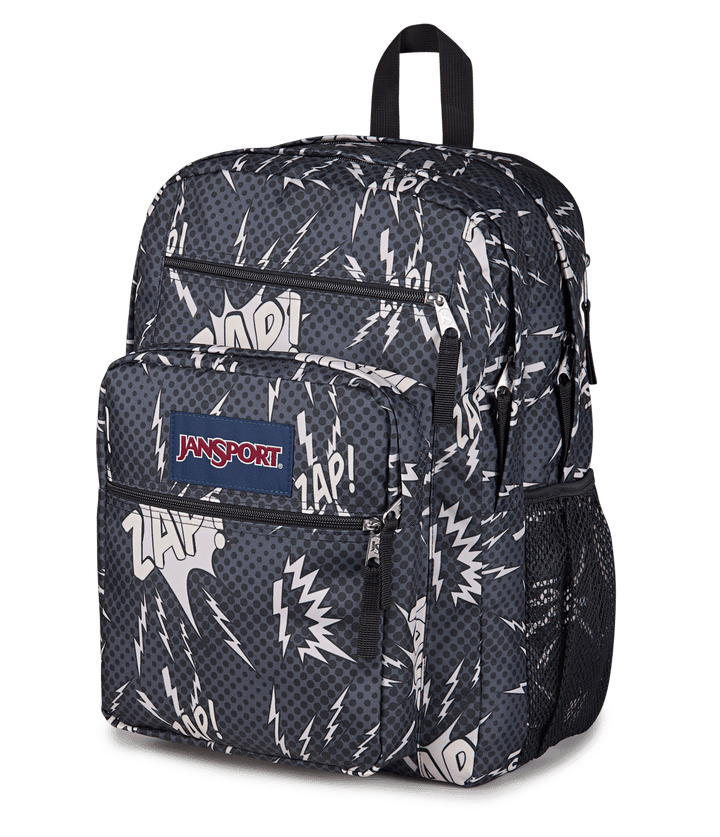 Jansport Big Student Black/grey/charcoal - Side