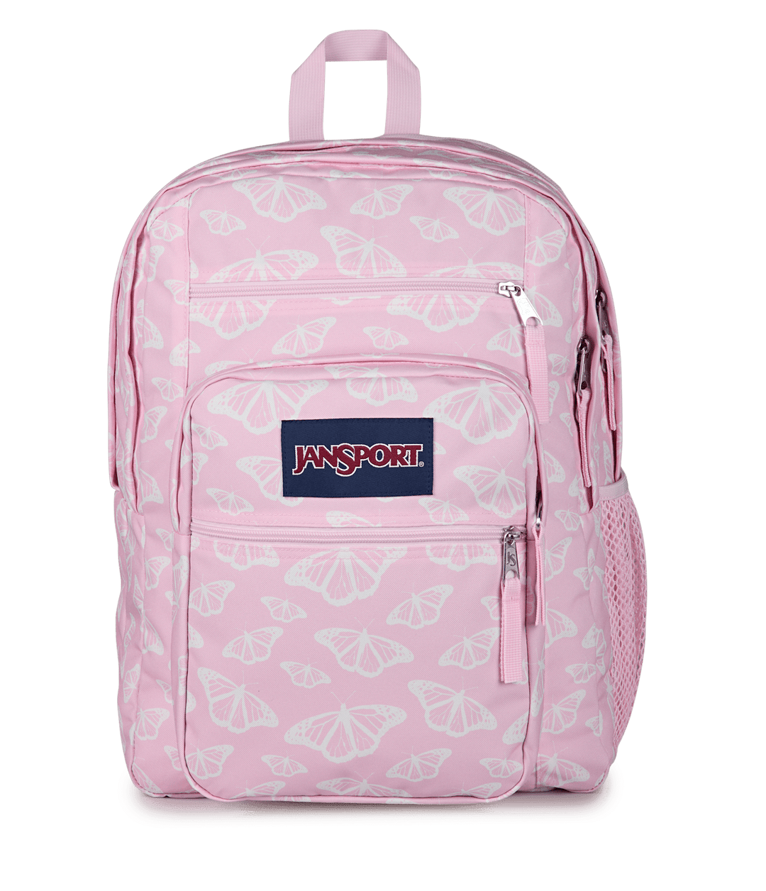 Jansport Big Student Flutter By Pink - Front