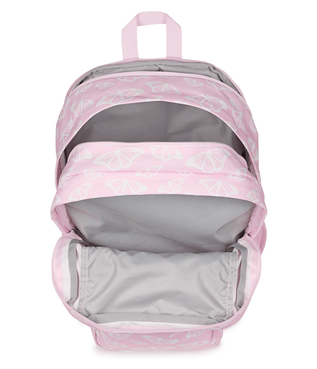 Jansport Big Student Flutter By Pink - Interior