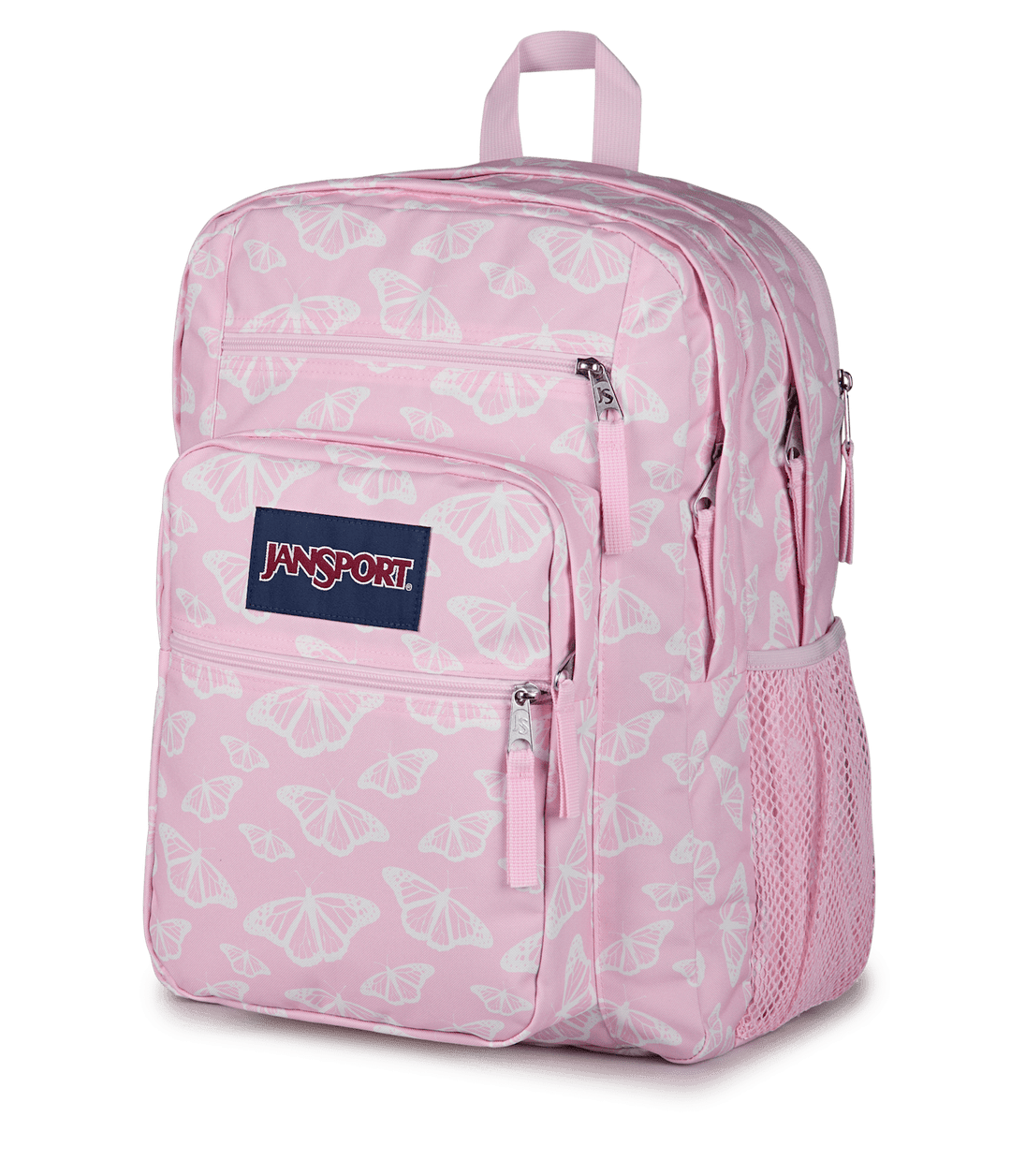Jansport Big Student Flutter By Pink - Side