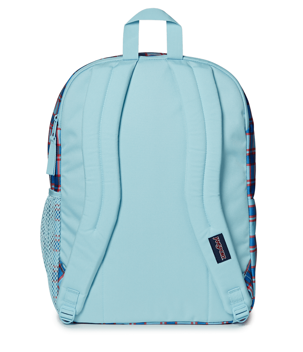 Jansport Big Student Plaid Vibes Sky - Back