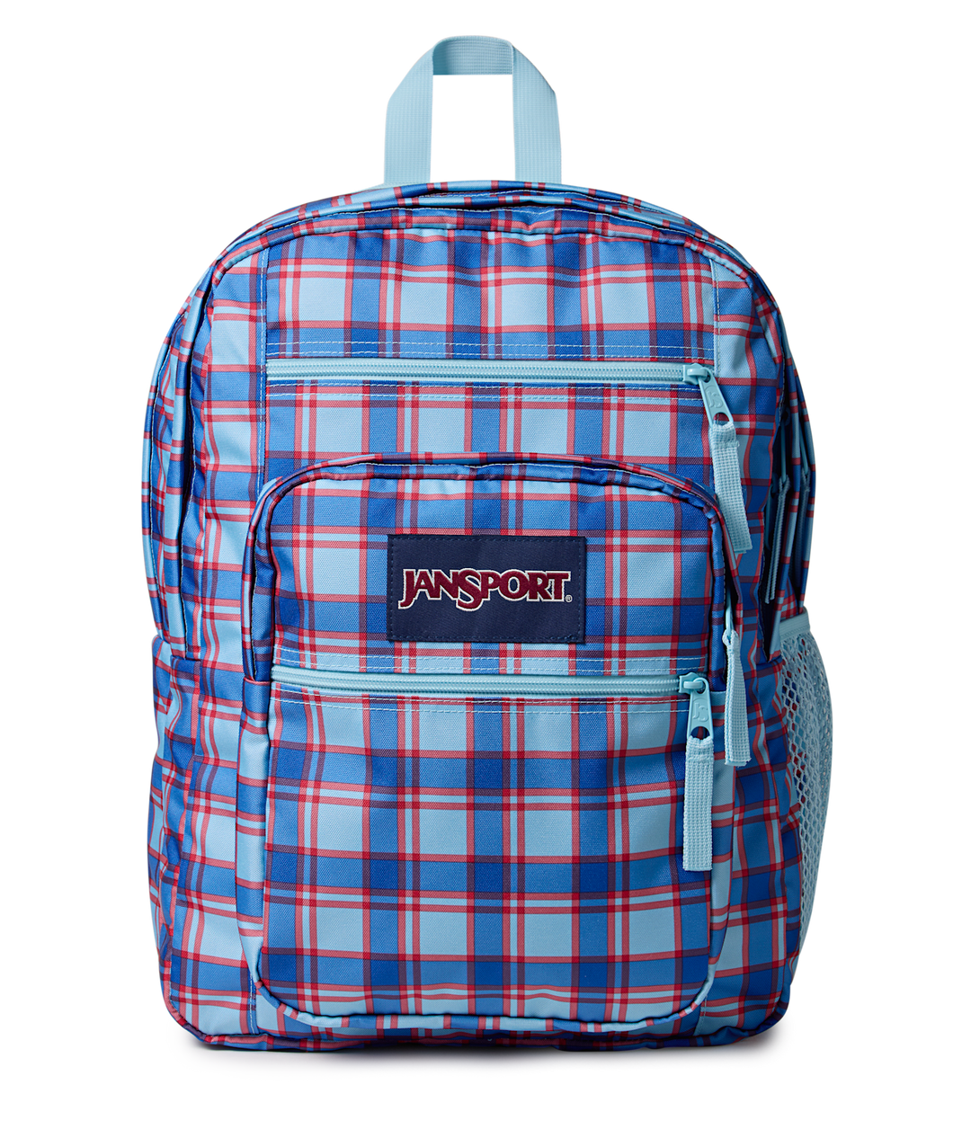 Jansport Big Student Plaid Vibes Sky - Front
