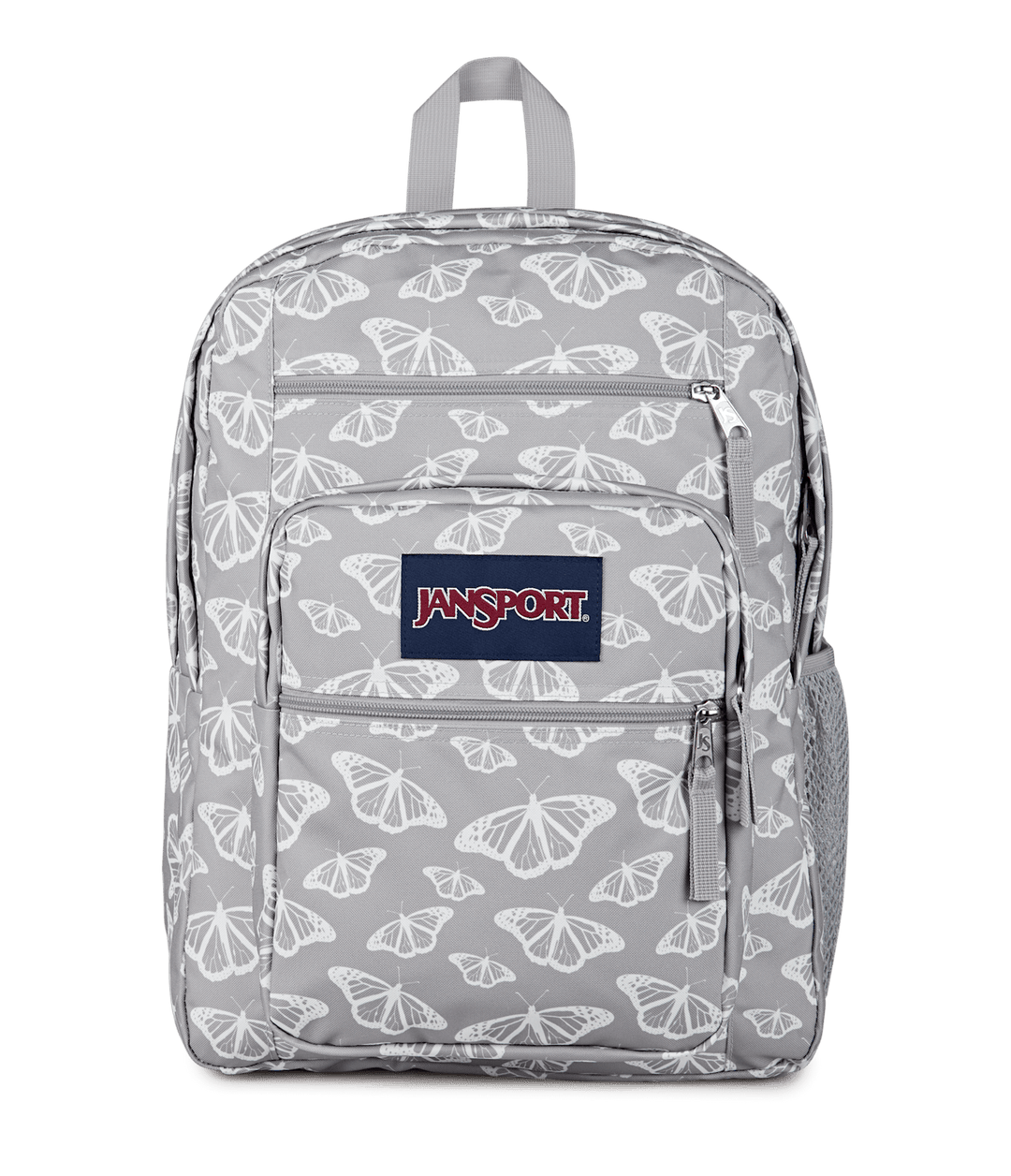 Jansport Big Student Flutter By Grey - Front