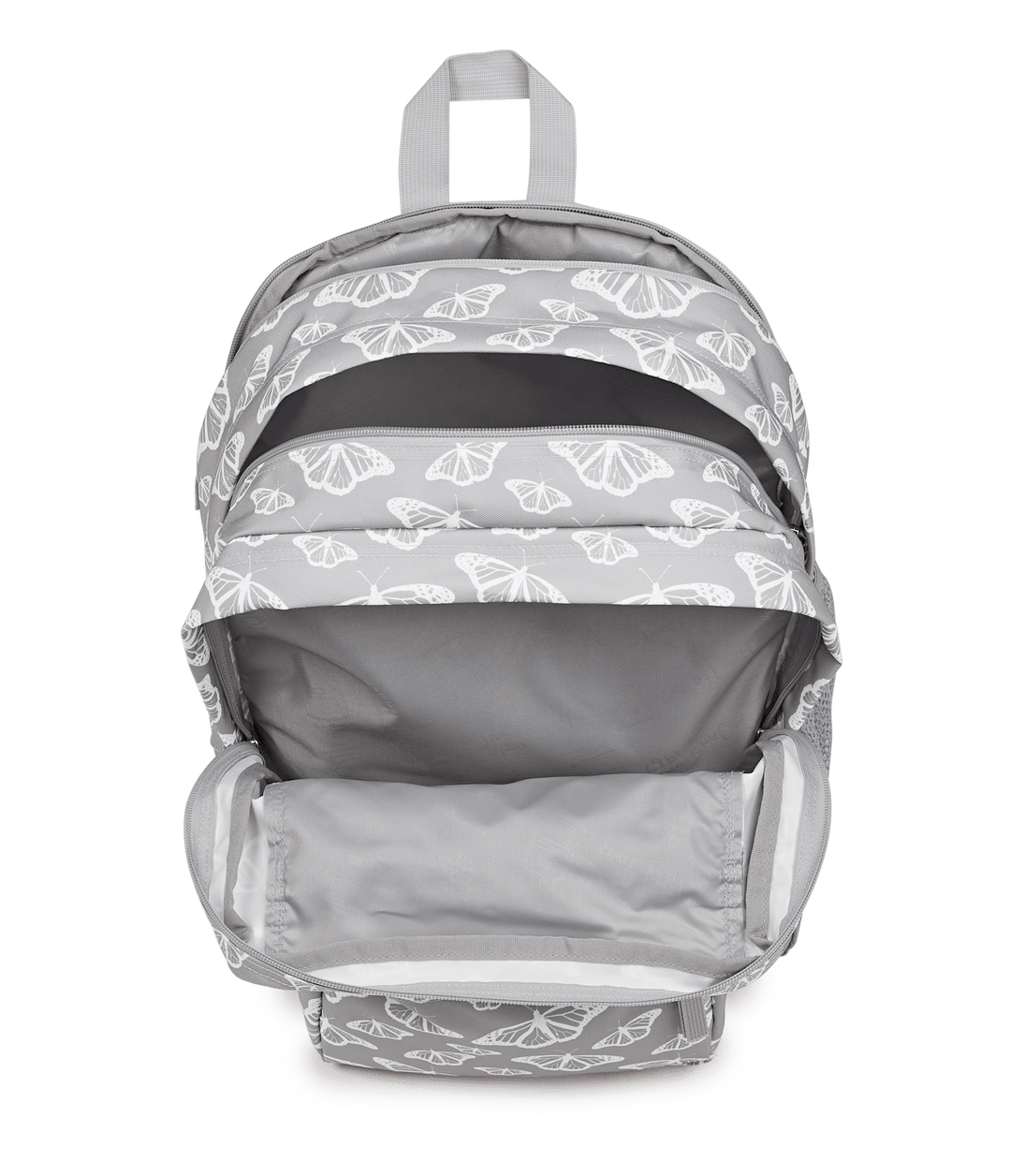 Jansport Big Student Flutter By Grey - Interior