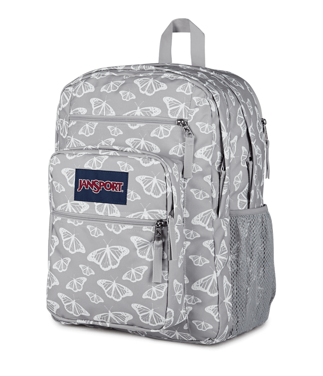 Jansport Big Student Flutter By Grey - Side