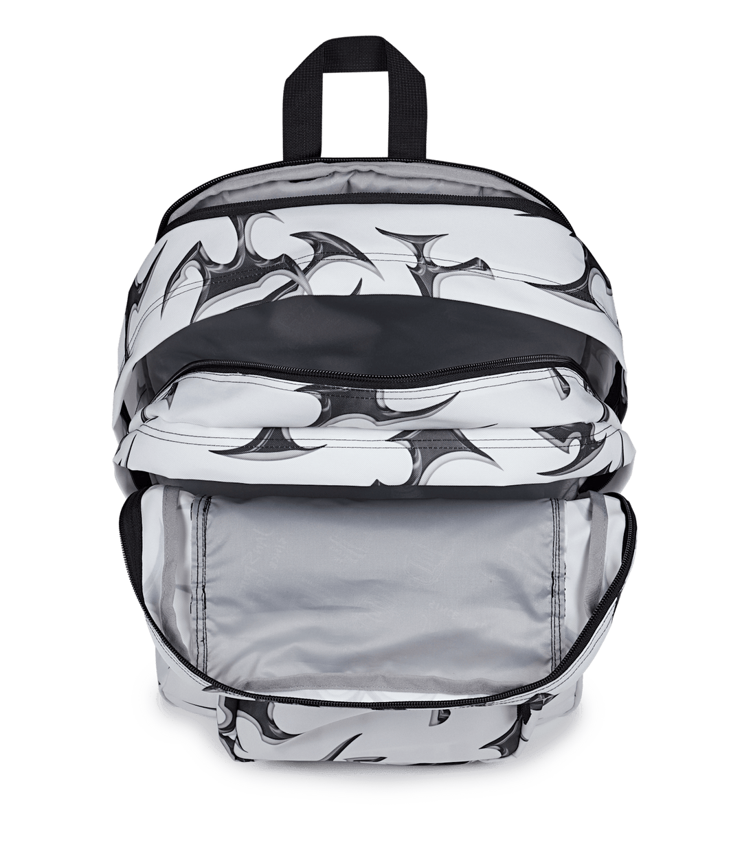 Jansport Big Student Cyber Silver White - Interior