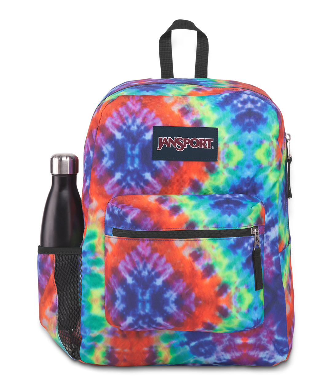 Jansport Cross Town Red/multi Hippie Days - Front