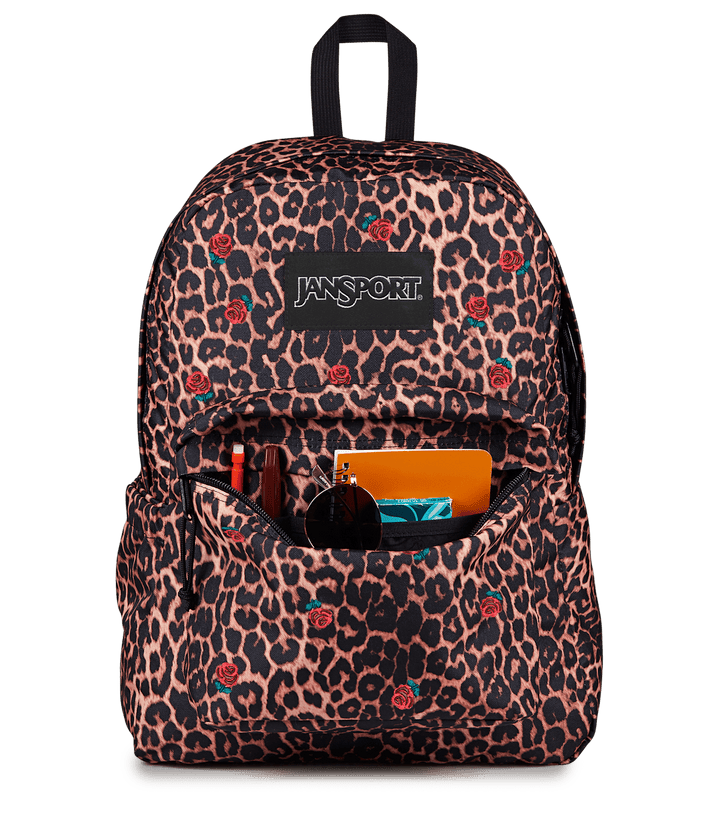 Jansport Superbreak Plus Fx Leopard Rose - Det3