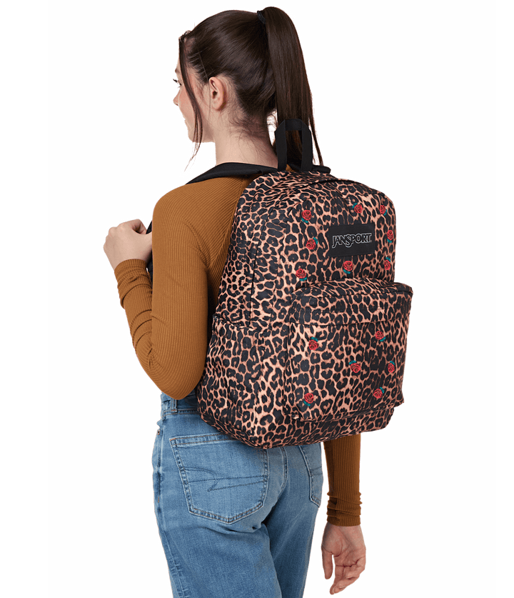 Jansport Superbreak Plus Fx Leopard Rose - Model