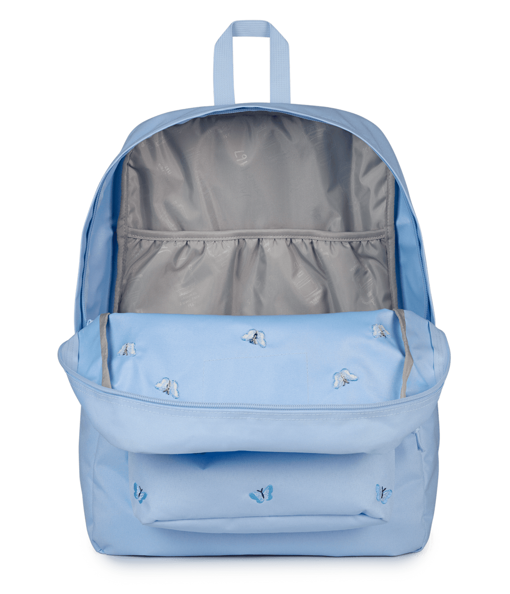 Jansport Superbreak Plus Fx Tin y Butterflies Hidrangea - Interior