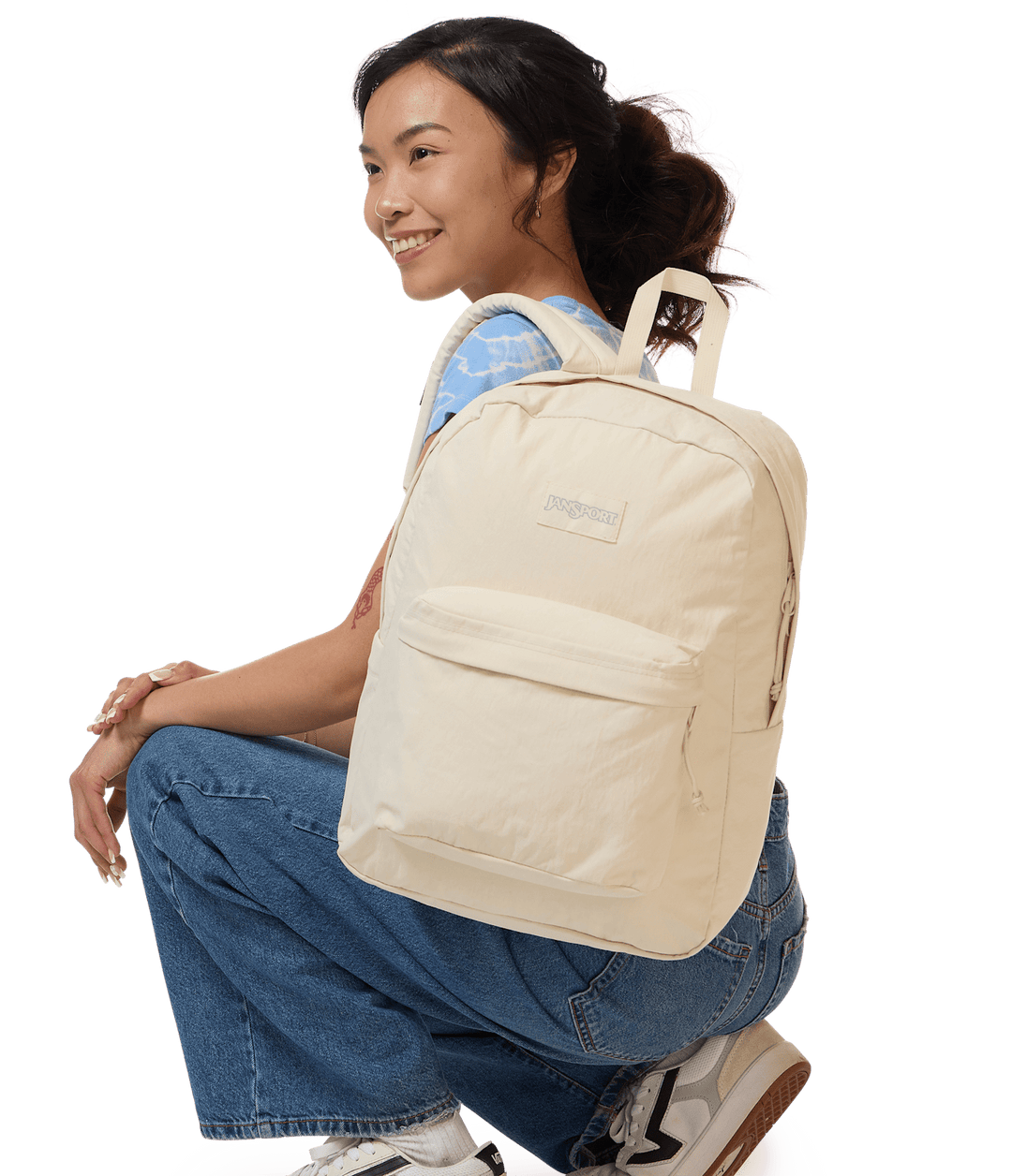 Jansport Superbreak Plus Fx Soft Nylon Moon Flower - Model