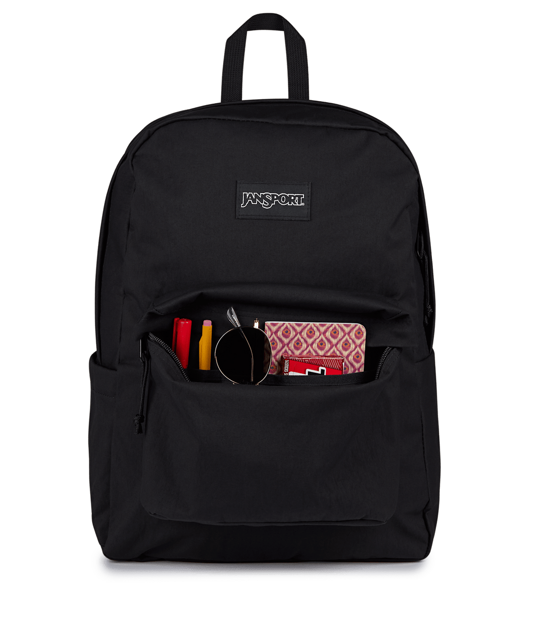 Jansport Superbreak Plus Fx Soft Nylon Black - Det3