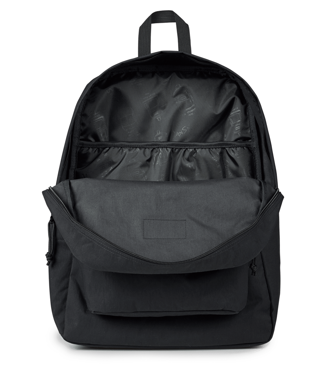Jansport Superbreak Plus Fx Soft Nylon Black - Interior