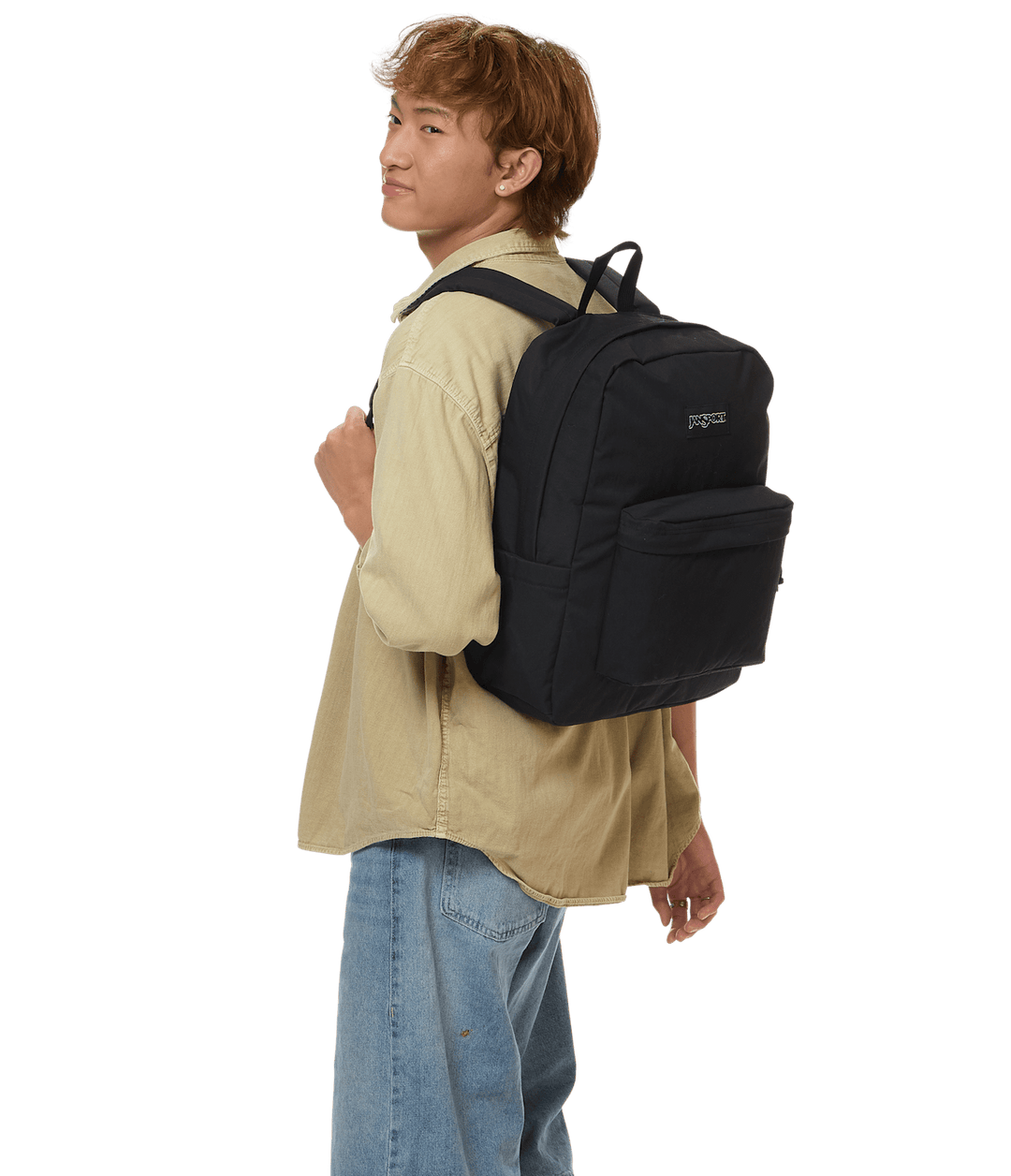 Jansport Superbreak Plus Fx Soft Nylon Black - Model