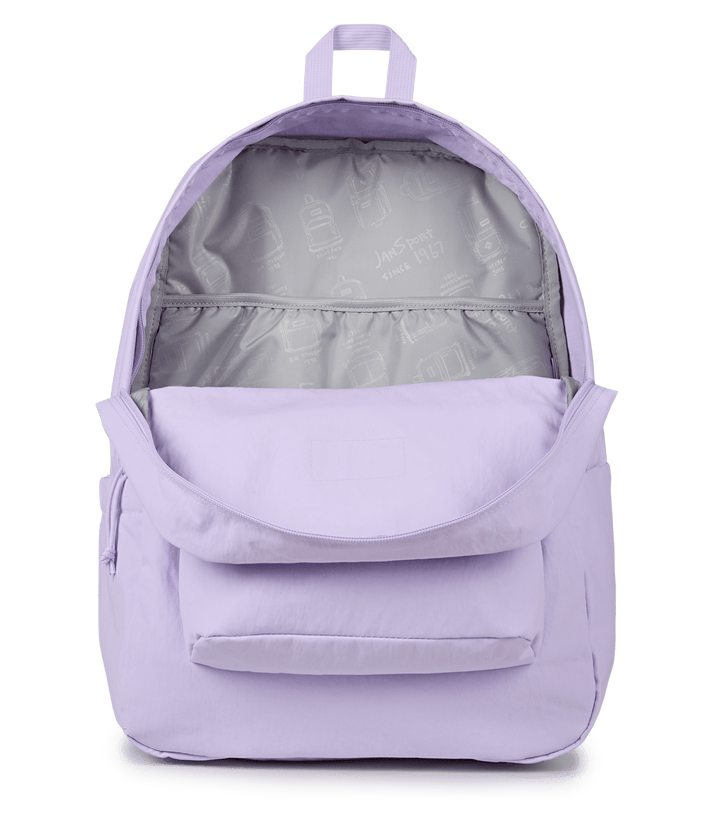 Jansport Superbreak Plus Fx Soft Nylon Pastel Lilac - Interior