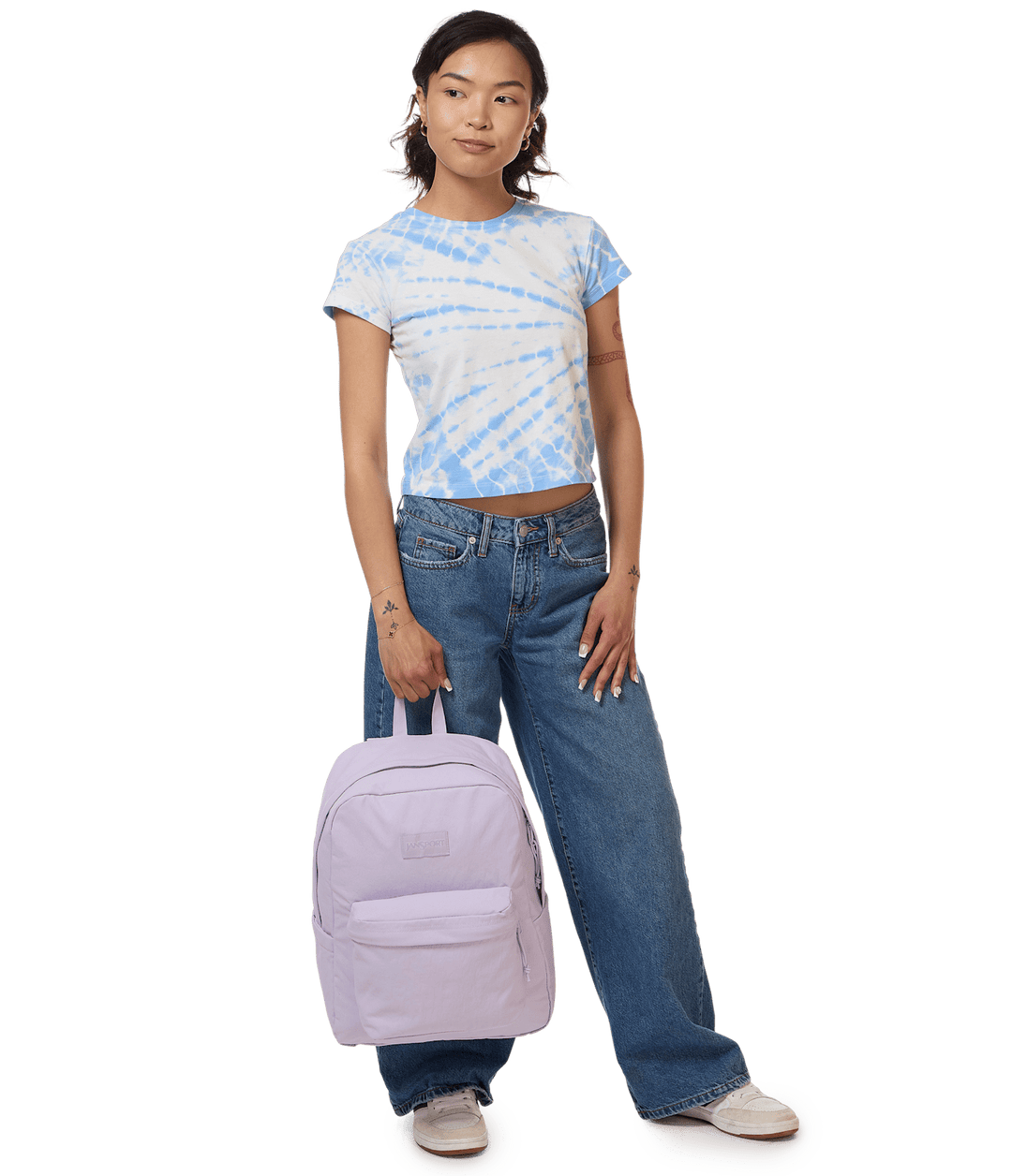 Jansport Superbreak Plus Fx Soft Nylon Pastel Lilac - Model