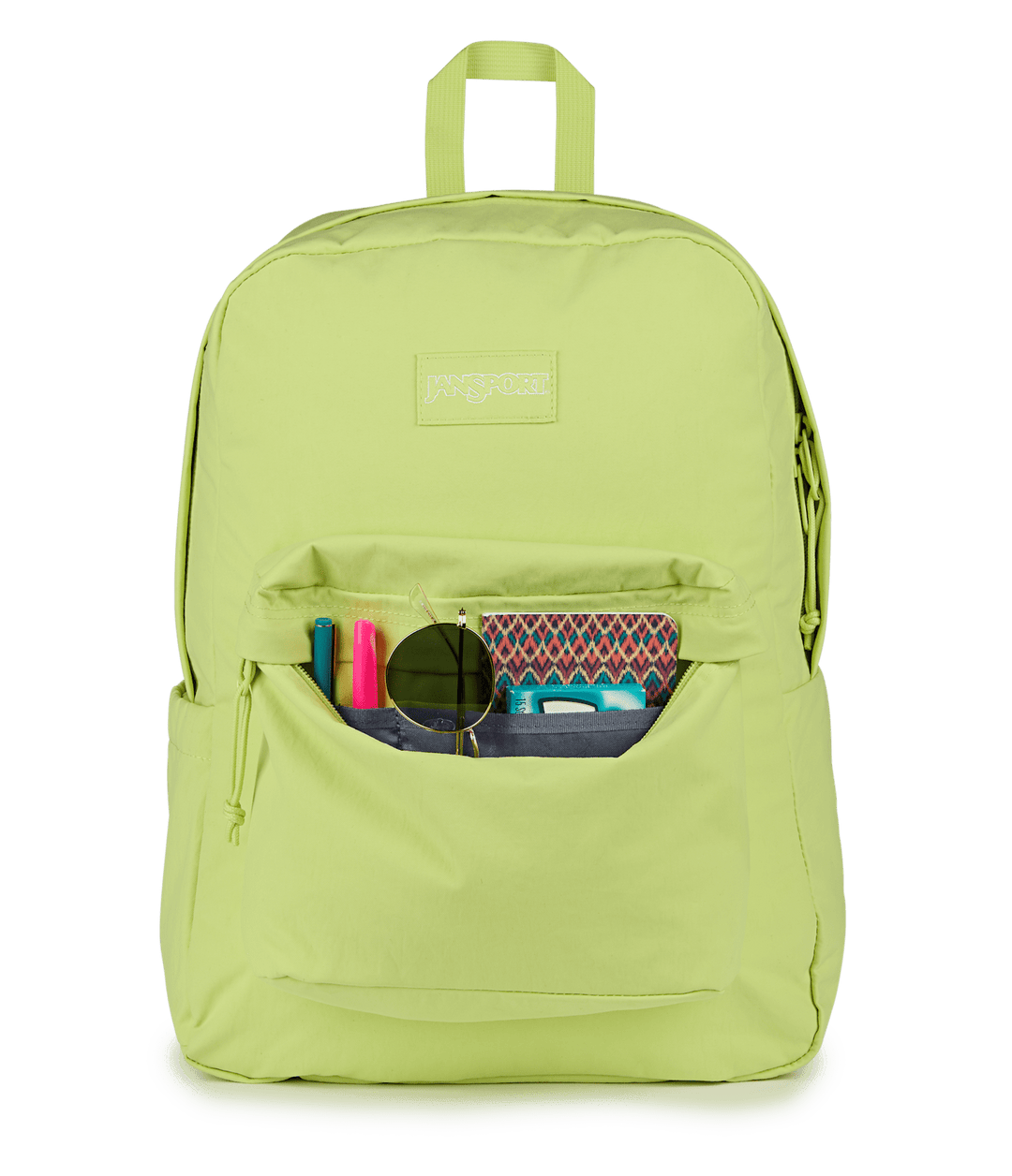 Jansport Superbreak Plus Fx Soft Nylon Lime Citron - Det3