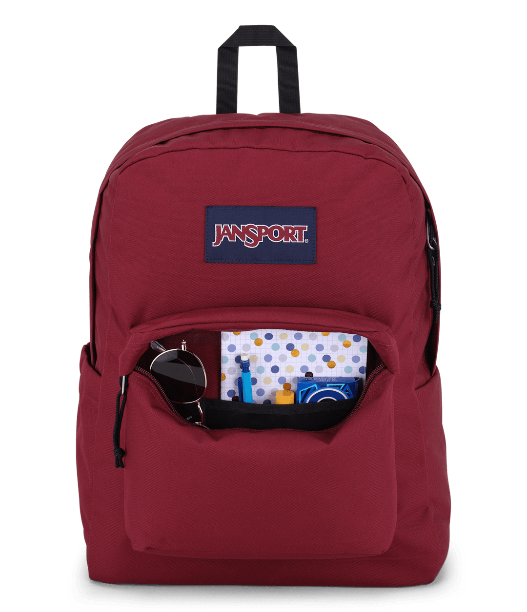Jansport Mochila Superbreak Plus Russet Red - Det3