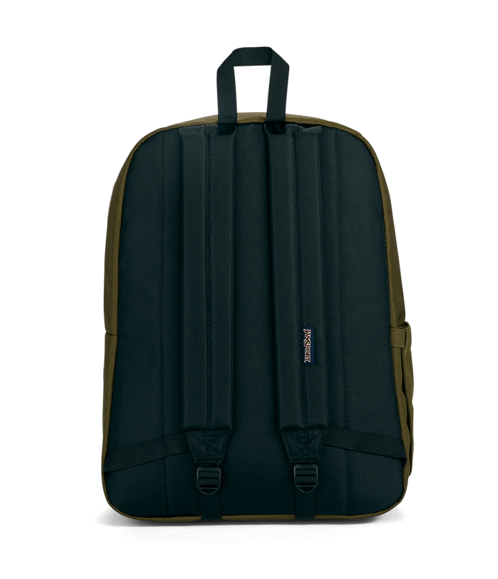 Jansport Mochila Superbreak Plus Army Green - Back