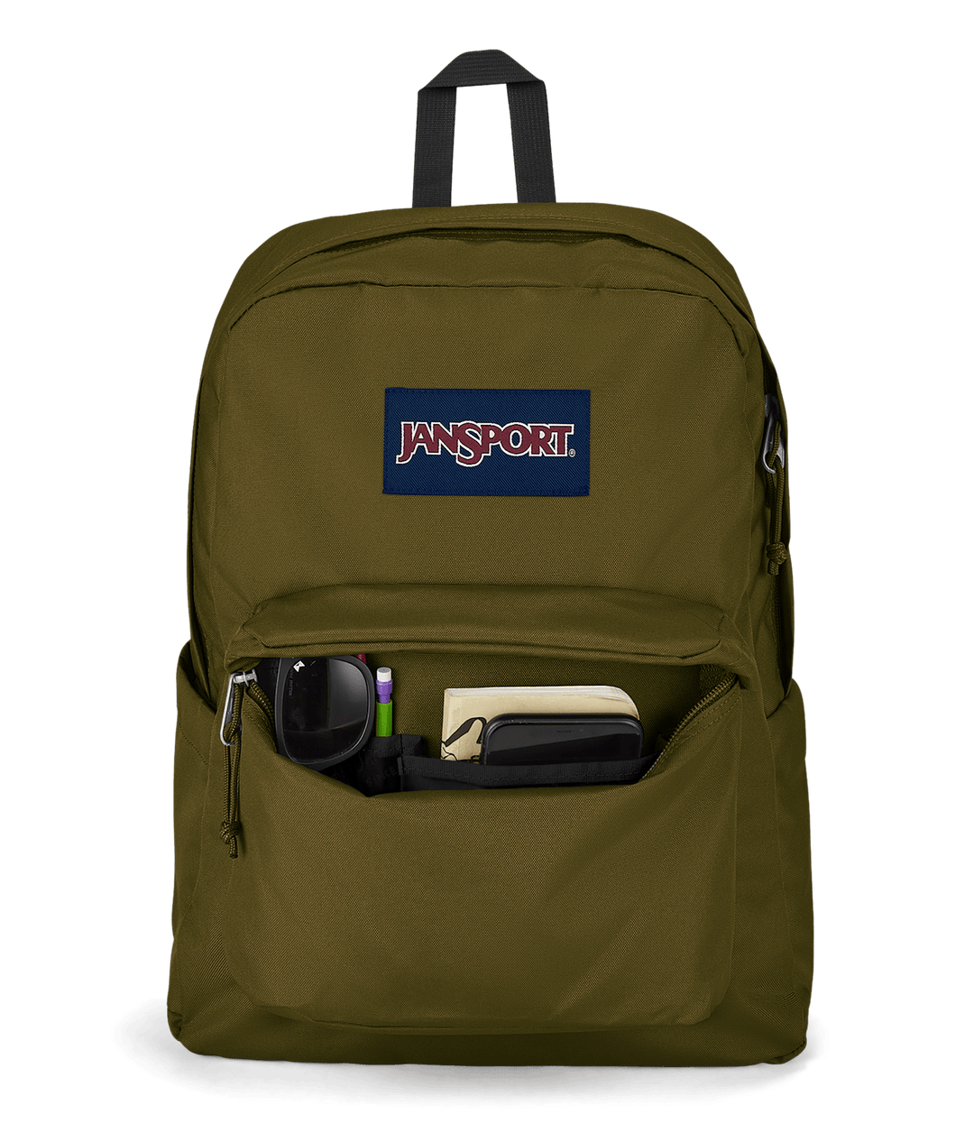 Jansport Mochila Superbreak Plus Army Green - Det3