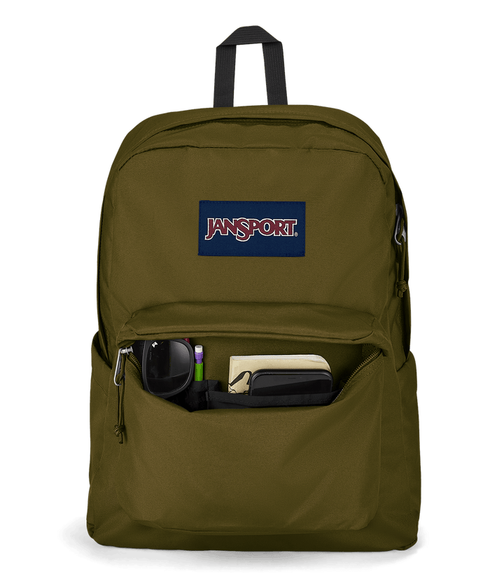 Jansport Mochila Superbreak Plus Army Green - Det3