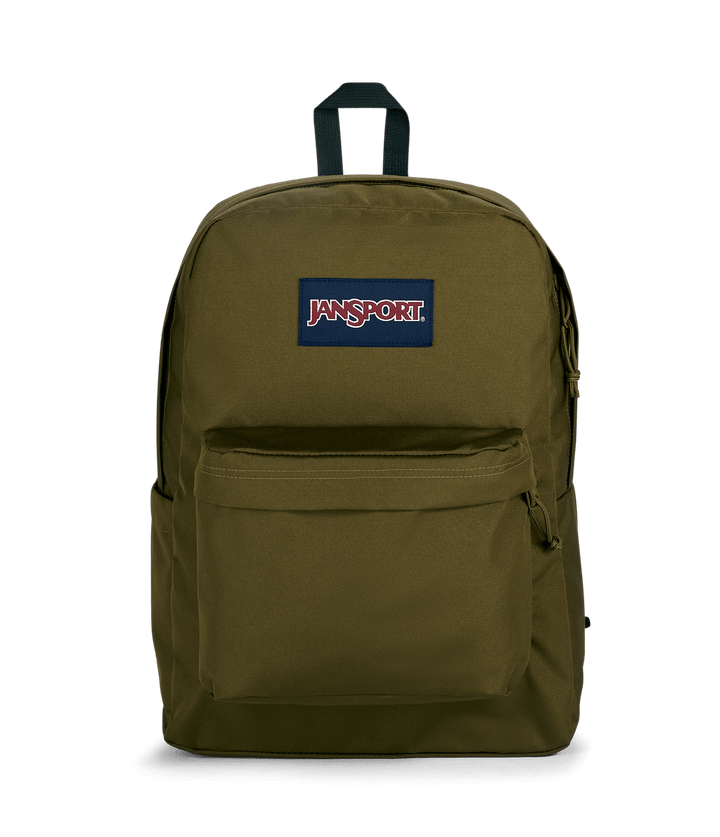 Jansport Mochila Superbreak Plus Army Green - Front