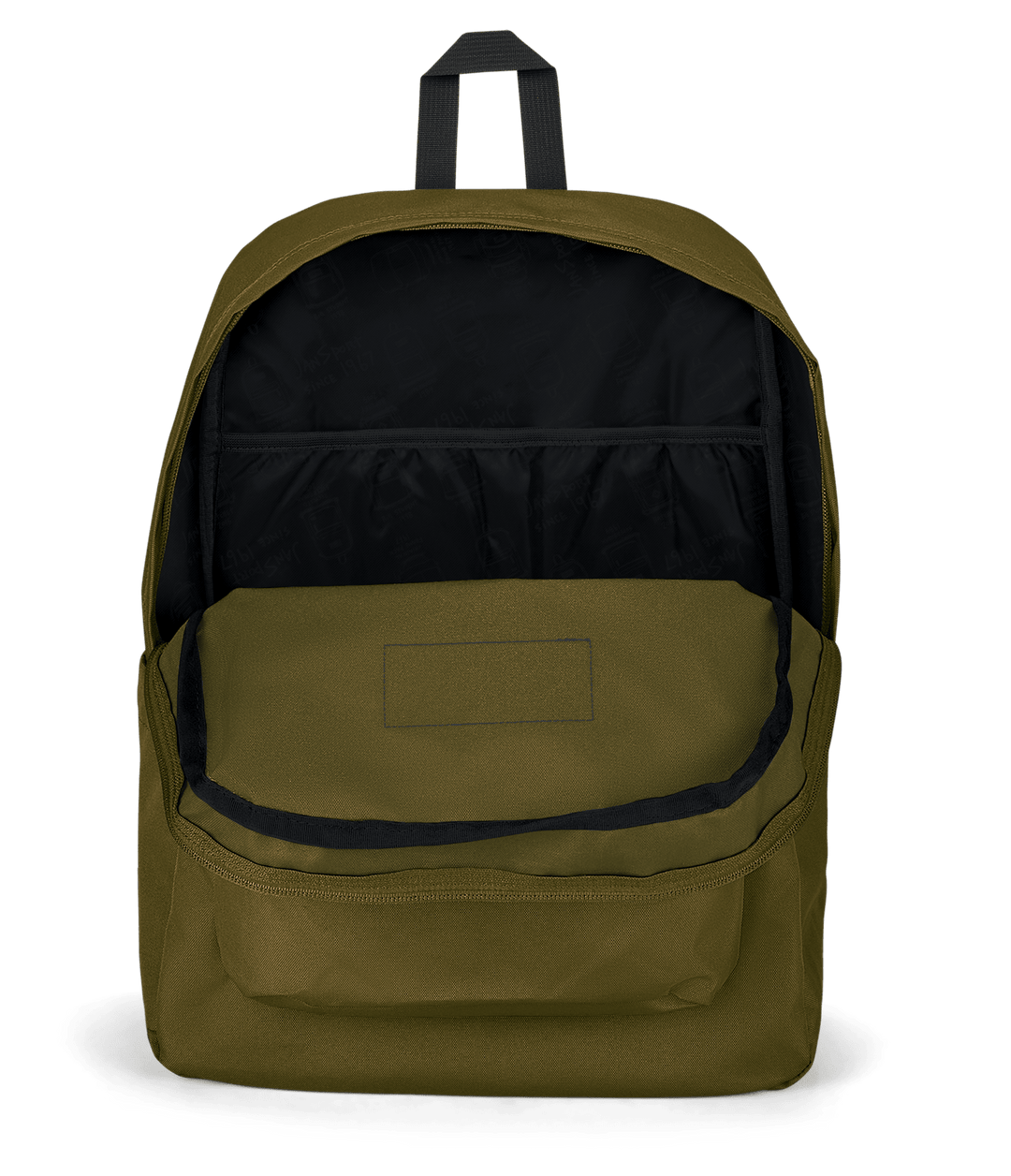 Jansport Mochila Superbreak Plus Army Green - Interior