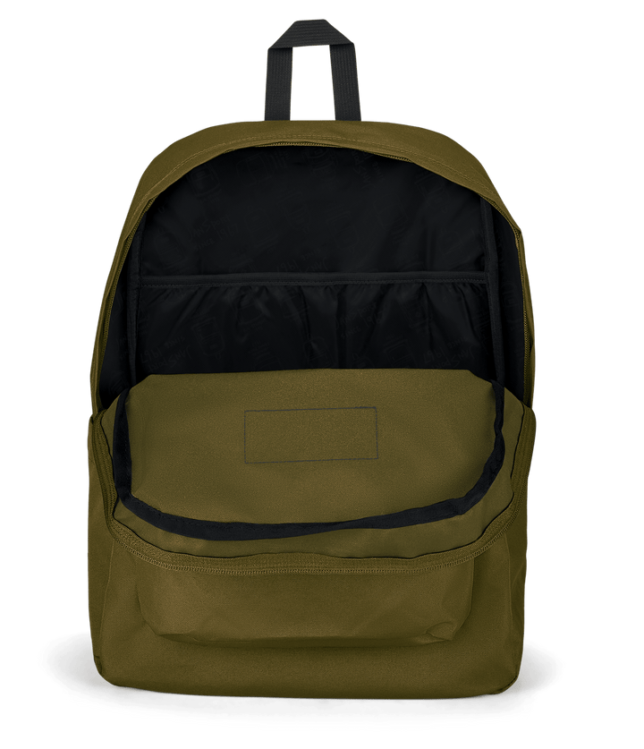 Jansport Mochila Superbreak Plus Army Green - Interior