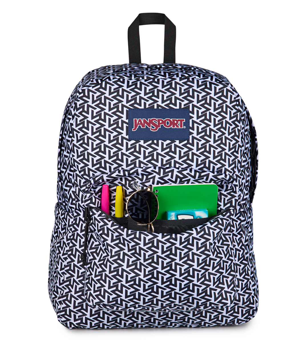 Jansport Superbreak Plus White/black - Det3