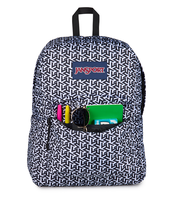 Jansport Superbreak Plus White/black - Det3